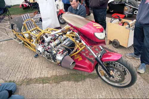 Drag bike