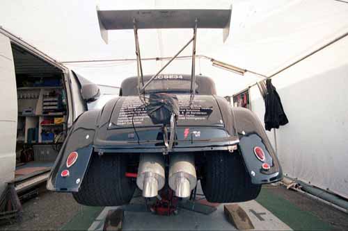 Ian Hook's 34 coupe rear