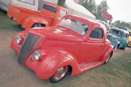 heavily modified Ford Pilot