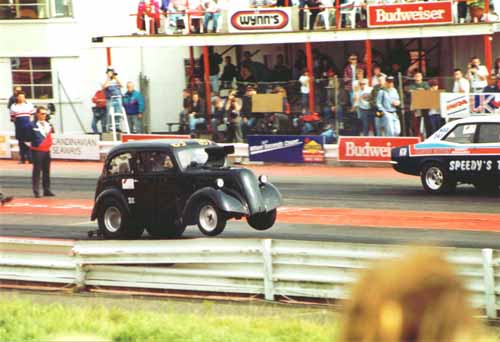 Wheelie pulling Pop
