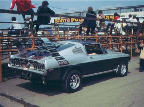 Winged ' Force' Mustang