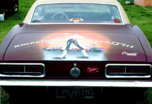 'American Graffiti' mural