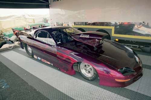 Pro stock Camaro