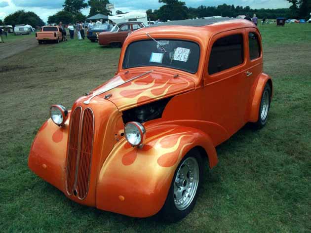 Orange flamed Pop