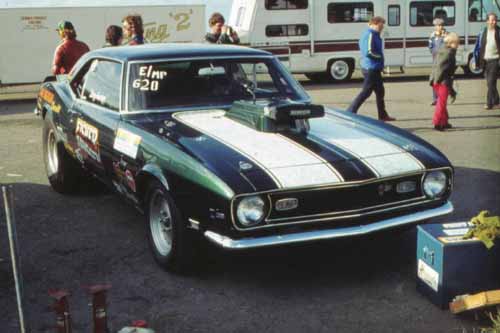 green 69 Camaro