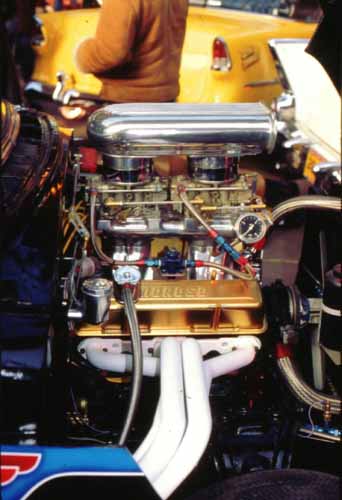 Graphic 55 Chevy's engine
