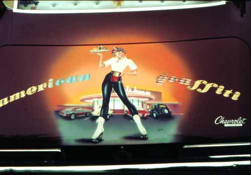 'American Graffiti' Mural