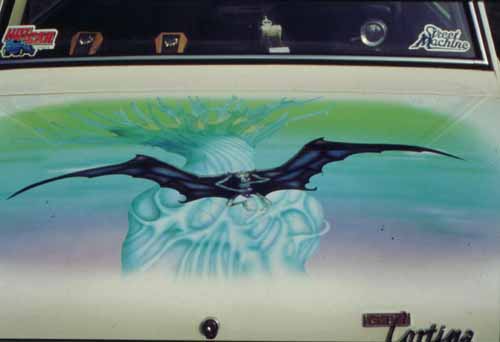 Mural on MkII Cortina