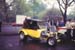 yellow Daimler Hemi powered T