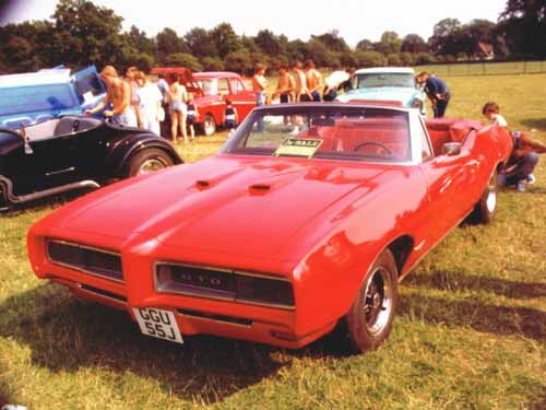 Red Pontiac GTO