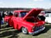 Red Chevy truck